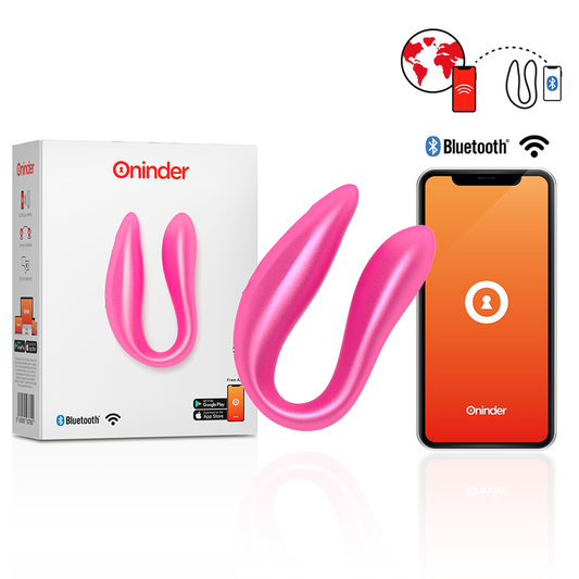 ONINDER - STIMOLATORE DEL PUNTO G E DEL CLITORIDE ROSA LISBOA - APP ROSA GRATUITA