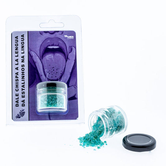 TALOKA - ¡CHISPEANTE PARA LA LENGUA! BESOS MÁGICOS DE FRAMBUESA AZUL