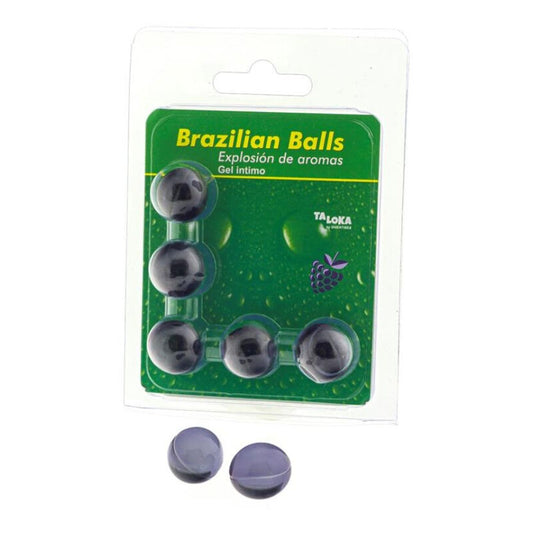 TALOKA - 5 BOLAS BRASILEÑAS BAYAS GEL ÍNTIMO