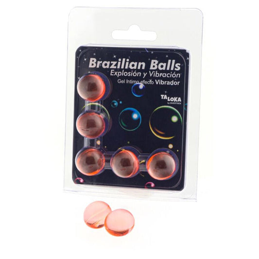 TALOKA - 5 SFERE BRASILIANE EFFETTO VIBRANTE GEL ECCITANTE