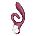 SATISFYER - LOVE ME RABBIT VIBRATION ROJO