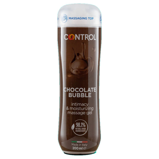CONTROL - GEL MASSAGGIO 3 IN 1 CIOCCOLATO A BOLLE 200 ML