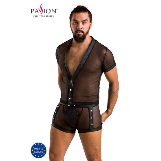 PASSION - 052 CONJUNTO MICHAEL NEGRO S/M