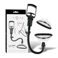 INTENSE - POMPA VAGINALE MANUALE CON DUE COPPETTE INTERCAMBIABILI