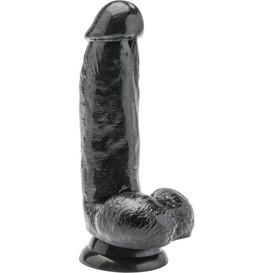 REALISTICO - DILDO 12 CM CON PALLINE NERO