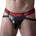 MACHO - MX25RC JOCK PIEL ROJA M