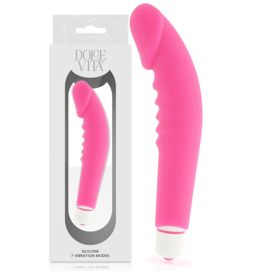 DOLCE VITA - SILICONA ROSA DE PLACER REALISTA