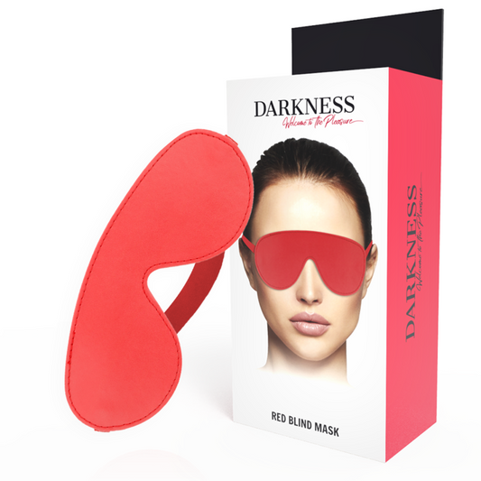 OSCURITÀ - MASCHERA ROSSA DI ALTA QUALITÀ