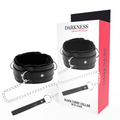 DARKNESS - COMFORTABLE POSTURE NECKLACE CON CATENA IN PELLE