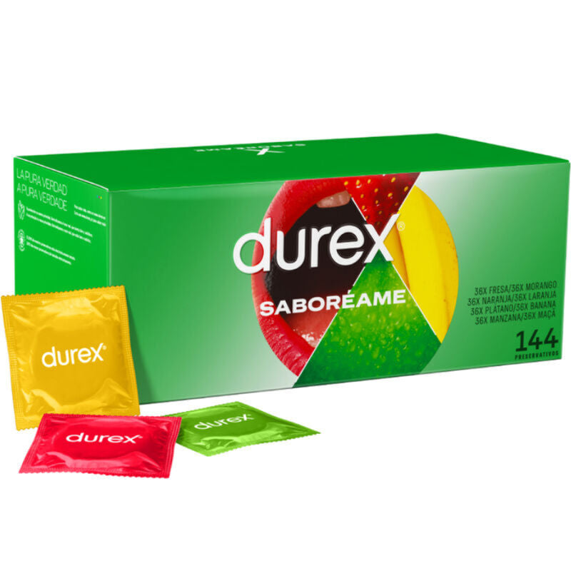 DUREX - PLEASURE FRUITS 144 UNITS DUREX CONDOMS