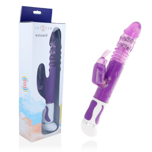 INTENSE - VIBRATORE ROTANTE SU&GIÙ ESTUARD LILLA