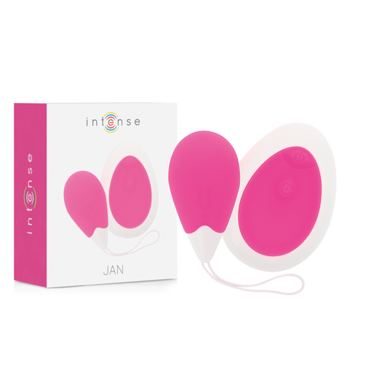 INTENSE - VIBRATORE A OVO CON TELECOMANDO ROSA