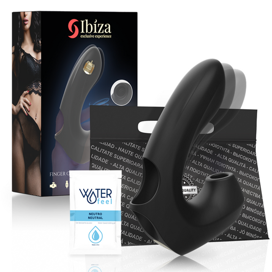 IBIZA - POTENTE DITALINO VIBRANTE E A SUZIONE CLITORIDEA