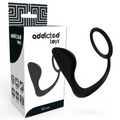 ADDICTED TOYS - SONDA ANAL CON ANILLO PARA PENE NEGRO