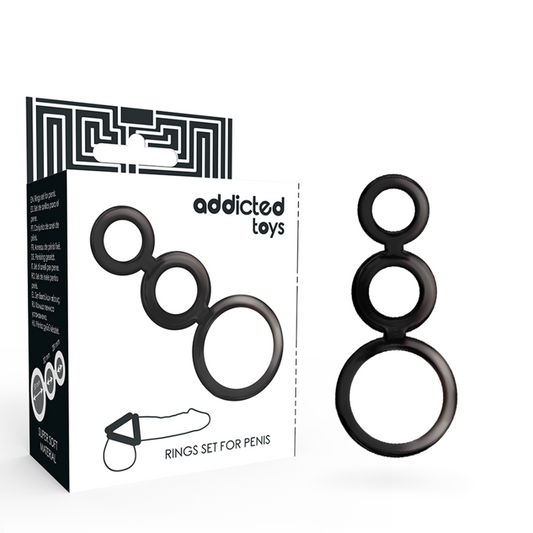 ADDICTED TOYS - ANELLI PER PENE - FUMÉ
