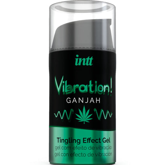INTT - STIMOLANTE INTIMO POTENTE LIQUIDO GEL VIBRANTE CANNABIS 15ML