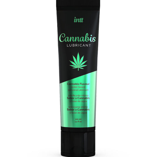 INTT LUBRICANTI - LUBRIFICANTE INTIMO A BASE ACQUA AL GUSTO DI CANNABIS
