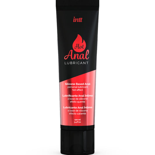 INTT LUBRICANTES - LUBRICANTE ÍNTIMO ANAL A BASE DE SILICONA CON EFECTO CALOR