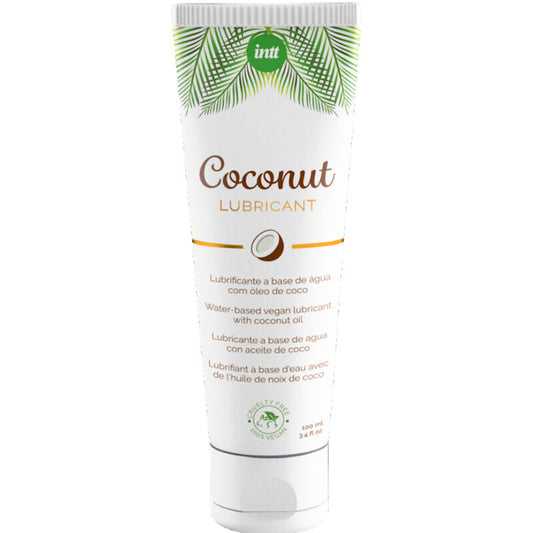 INTT - LUBRIFICANTE VEGANO A BASE D'ACQUA AL GUSTO INTENSO DI COCCO