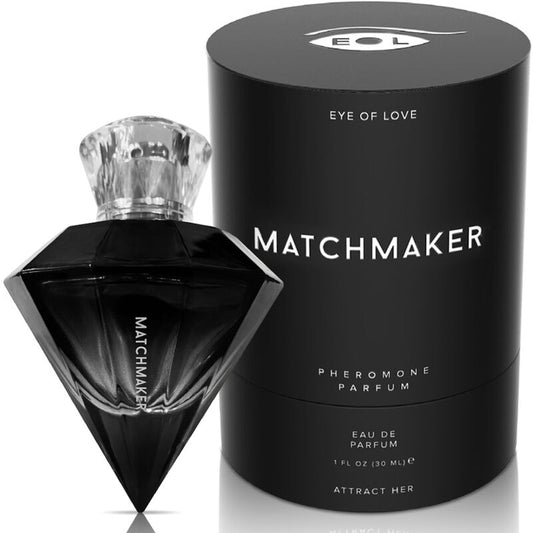 EYE OF LOVE - PERFUME DE FEROMONAS BLACK DIAMOND MATCHMAKER ATRAE MUJERES 30 ML