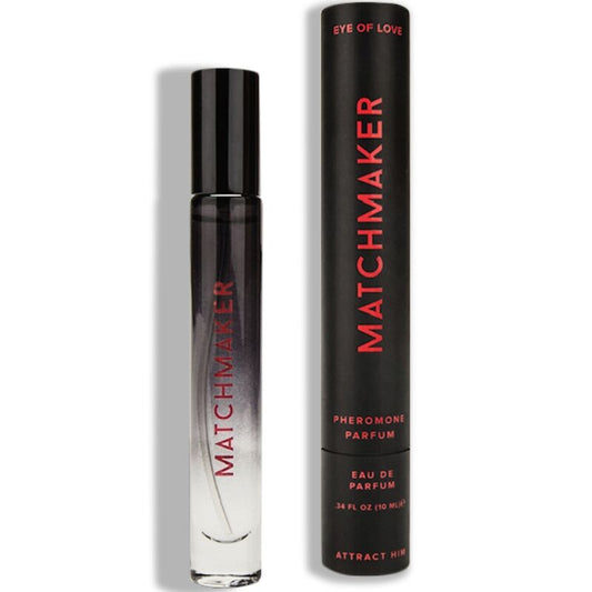 EYE OF LOVE - PERFUME CON FEROMONAS NEGRO DIAMANTE LGBTQ PARA ÉL, 10 ML