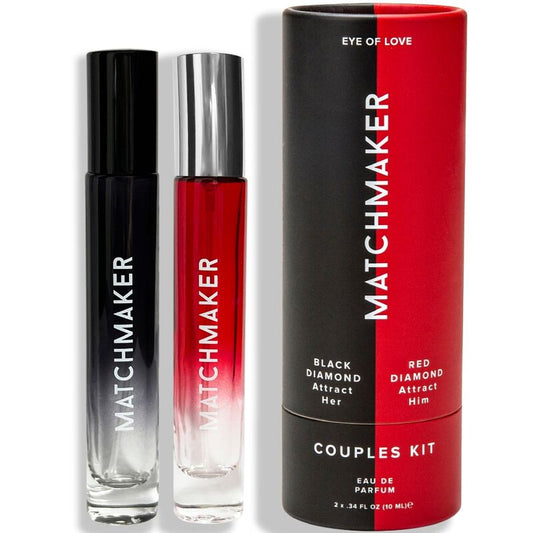 EYE OF LOVE - KIT DE PAREJAS CON FEROMONAS MATCHMAKER DE 2 PIEZAS PARA ATRAERLA A ÉL Y A ELLA 20 ML