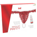INTT RELEASES - PERIZOMA BRASILIANO ROSSO CON PERLE E GEL LUBRIFICANTE 50 ML