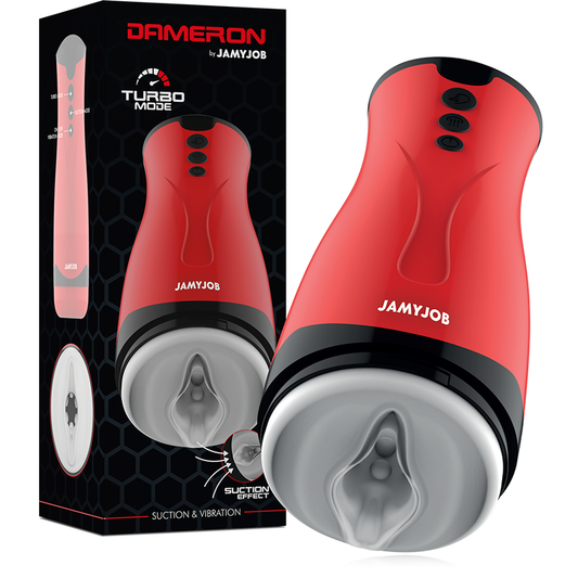 JAMYJOB - MASTURBATORE A VENTOSA E VIBRAZIONE DAMERON