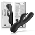 BLACK&SILVER - JAMIE STIMOLATORE A CONIGLIO RICARICABILE IN SILICONE NERO