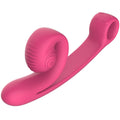 SNAIL VIBE - VIBRATORE CURVO ROSA