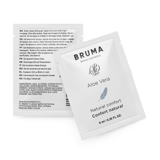 BRUMA - GEL DESLIZANTE DE ALOE VERA CONFORT NATURAL 6 ML