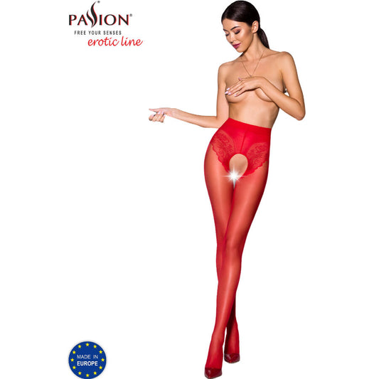 PASSION - TIOPEN 006 COLLANT ROSSI 1/2 30 DEN
