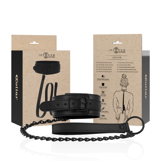 INTENSE - COLLARE FETISH IN PELLE VEGAN