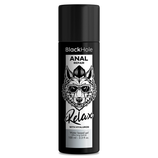 BLACK HOLE - RIPARAZIONE ANALE A BASE D'ACQUA RELAX CON IALURONE 100 ML