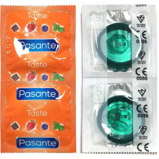 PASANTE - PRESERVATIVI AL GUSTO MENTA SACCHETTO 144 UNITÀ