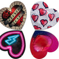 PASANTE - BOLSITA DE PRESERVATIVOS EN FORMA DE CORAZÓN ROJO 144 UNIDADES