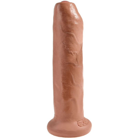 KING COCK - PENE REALISTICO NON CIRCONCISSO 17.8 CM CARAMELLO