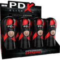 PDX ELITE - SET STROKER 12 PEZZI: 6X VAGINA, 3X ANO, 3X BOCCA