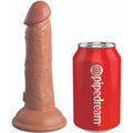 KING COCK - DILDO REALISTICO IN SILICONE D'ÉLITE 15,2 CM CARAMELLO