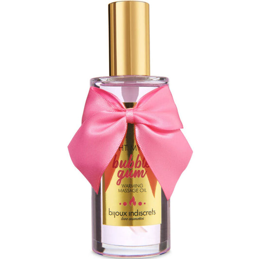 BIJOUX - ACEITE DE MASAJE INDISCRETS EFECTO CALOR LIGHT MY FIRE SABOR GOMA DE MASCAR