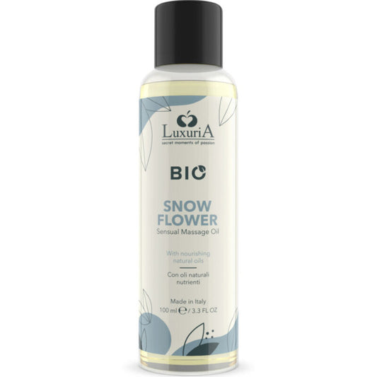 INTIMATELINE LUXURIA - OLIO DA MASSAGGIO BIO FIORI DI NEVE 100 ML