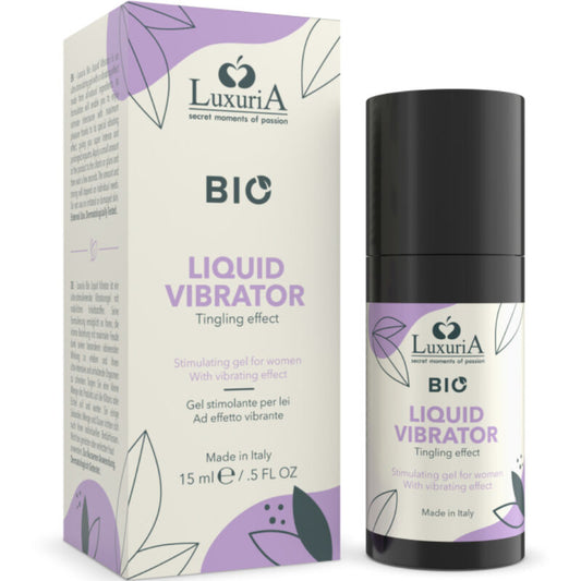 INTIMATELINE LUXURIA - GEL BIO ESTIMULANTE EFECTO VIBRADOR PARA ELLA 15 ML