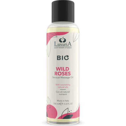 INTIMATELINE LUXURIA - OLIO DA MASSAGGIO ALLE ROSE SELVATICHE BIO 100 ML