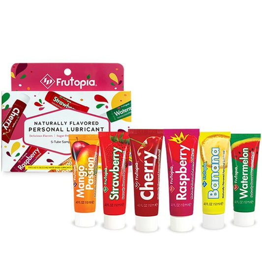 ID FRUTOPIA - LUBRICANTE SURTIDO PAQUETE DE 5 DE 12 ML