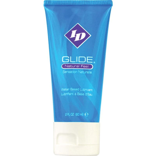 ID GLIDE - LUBRICANTE ÍNTIMO CON BASE ACUOSA ULTRA DURADERO TUBO DE VIAJE 60 ML