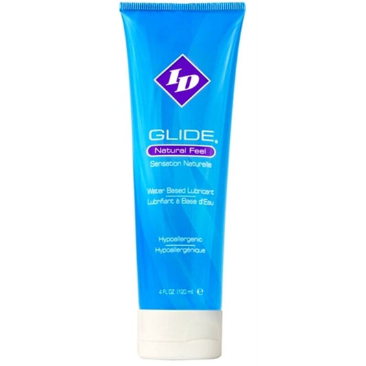 ID GLIDE - LUBRICANTE A BASE DE AGUA ULTRA DURADERO TUBO DE VIAJE 120 ML