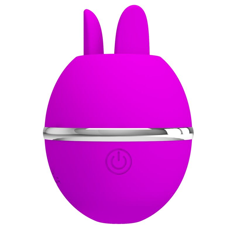 PRETTY LOVE - GEMINI BALL PURPLE ROUND SILICONE VIBRATOR PRETTY LOVE FLIRTATION