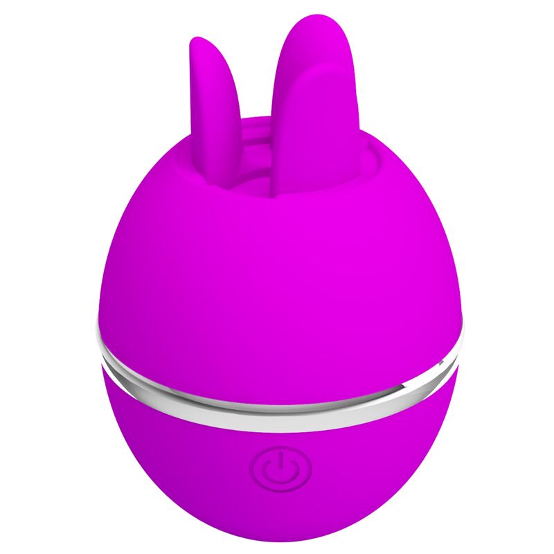 PRETTY LOVE - GEMINI BALL PURPLE ROUND SILICONE VIBRATOR PRETTY LOVE FLIRTATION