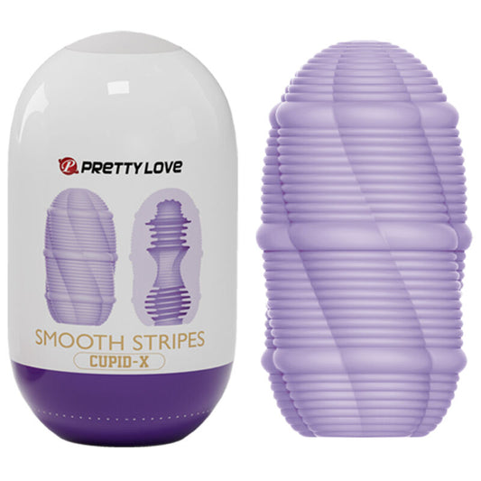 PRETTY LOVE - UOVO MASTURBATORE CUPID STRIPES LISCIO