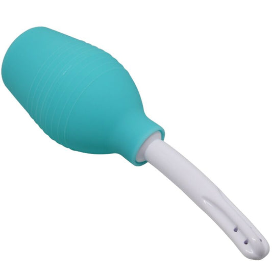 MR PLAY - DOCCIA PERIANALE IN GOMMA BLU